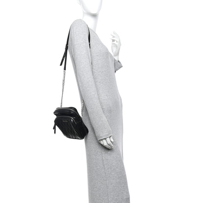 Miu Miu Nappa Matelasse Crossbody Black 2 of 10