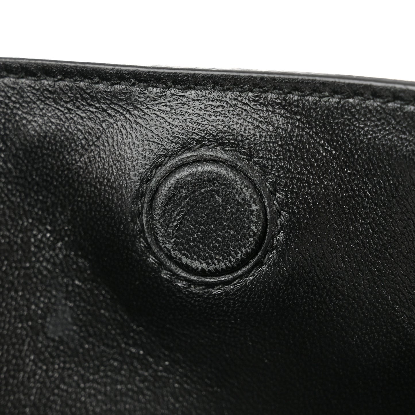 City Calfskin Small Margit Bag White Black