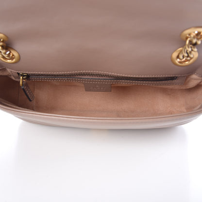 Gucci Calfskin Matelasse Small GG Marmont Shoulder Bag Porcelain Rose 5 of 10