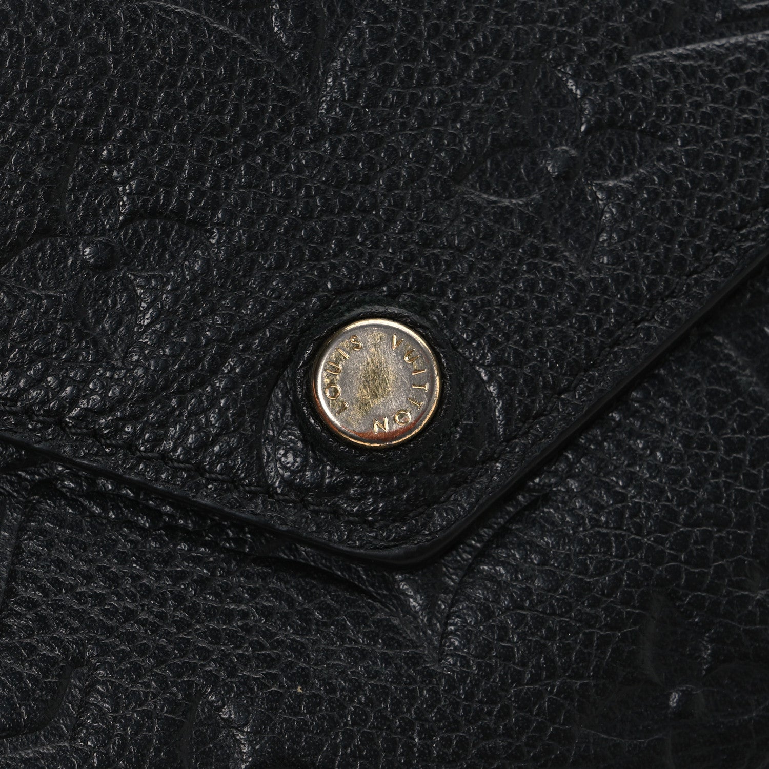 Louis Vuitton Empreinte Victorine Wallet Black 8 of 9