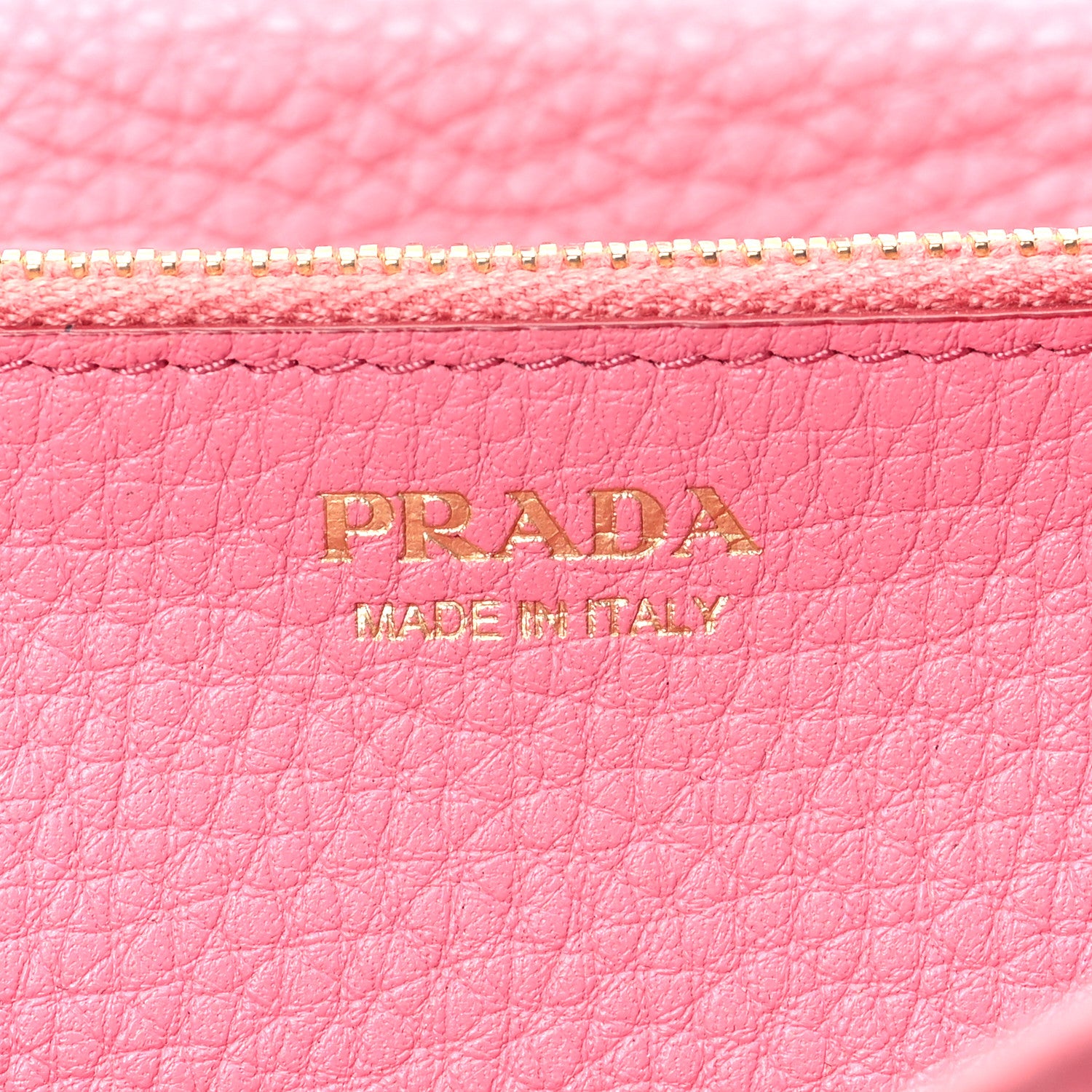 Prada Vitello Phenix Continental Flap Wallet Begonia 6 of 8