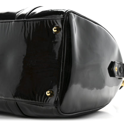 Chanel Patent Timeless CC Duffel Bag Black 10 of 11
