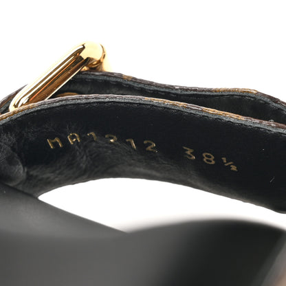 Louis Vuitton Monogram Bom Dia Mule Sandals 38.5 Black 8 of 11