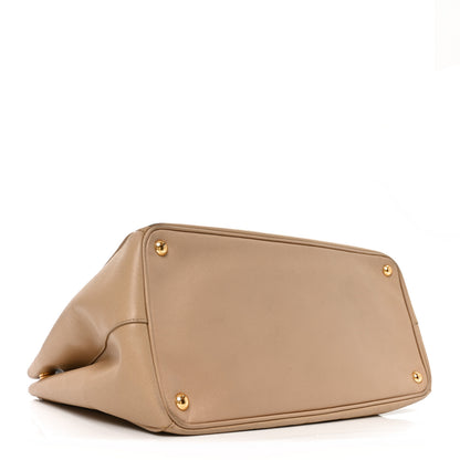Prada Saffiano Lux Large Tote Sabbia 4 of 9