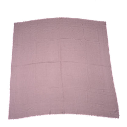 Christian Dior Silk Wool Oblique Shawl 140 Violet 1 of 4