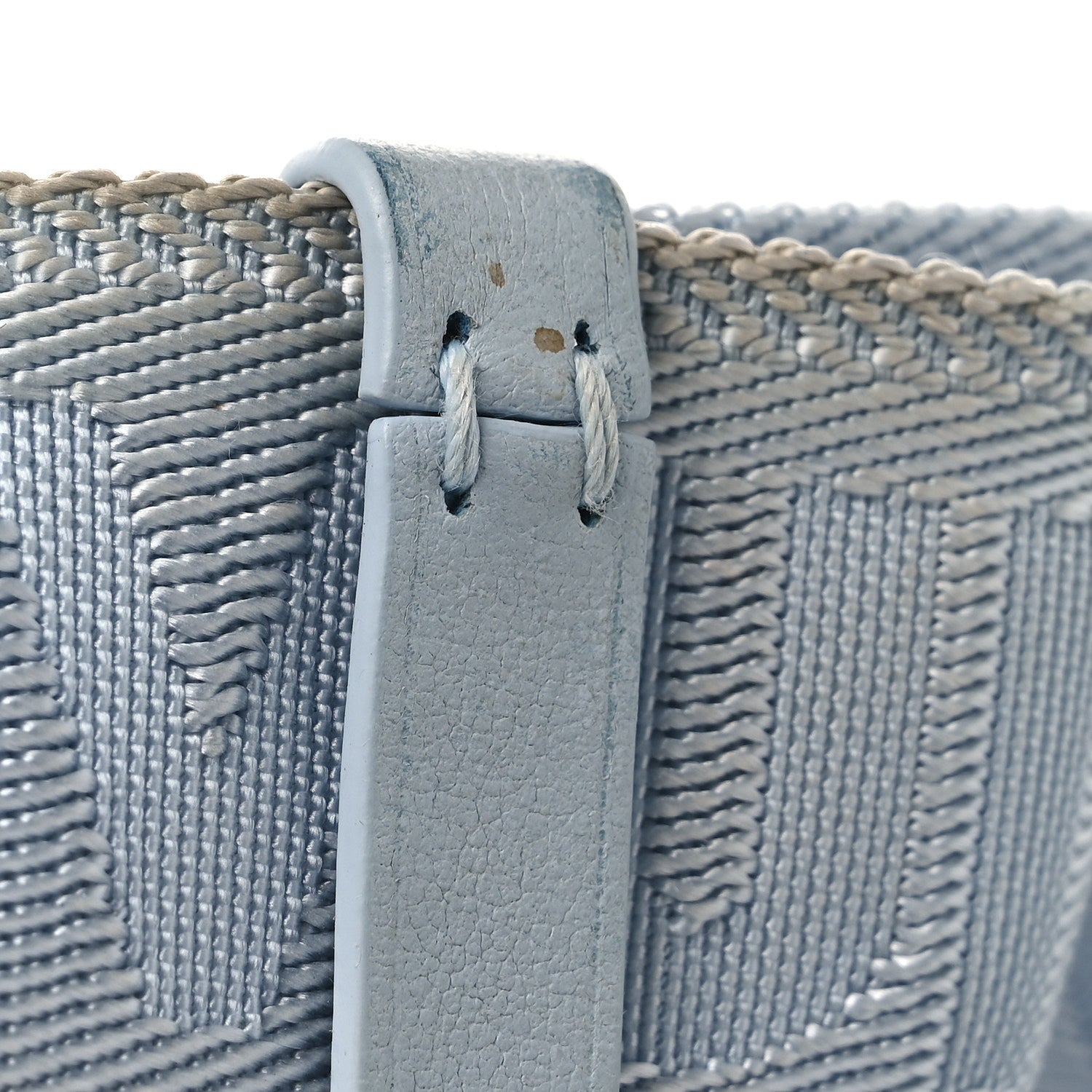 Louis Vuitton Calfskin Bubblegram Wallet On Strap Ice Blue 15 of 15