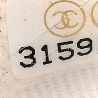 Chanel Caviar Quilted Cosmetic Case White 7 of 7