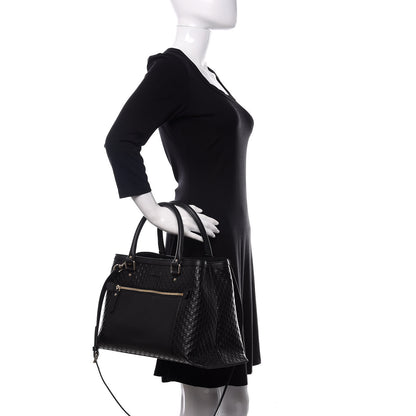 Gucci Soft Microguccissima Medium Tote Black 3 of 13