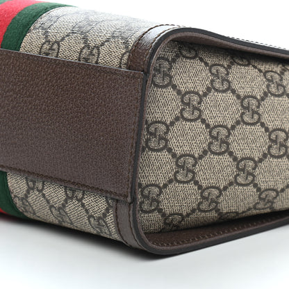 Gucci GG Supreme Monogram Small Ophidia Tote Bag Brown 10 of 10