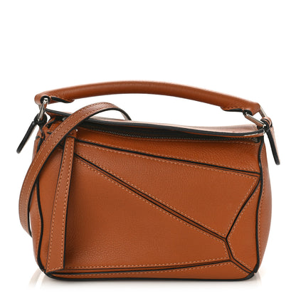 Loewe Calfskin Mini Puzzle Bag Tan 1 of 9
