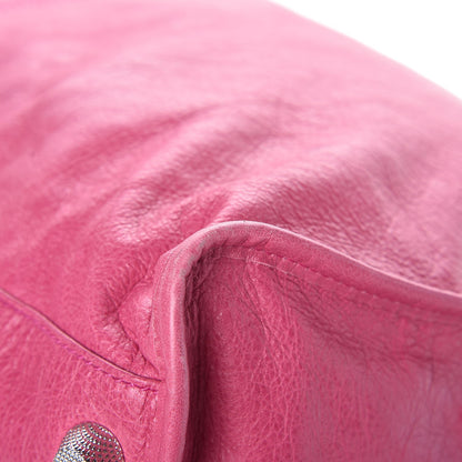 Balenciaga Agneau Giant 21 Silver Hardware Weekender Cyclamen Fucsia 15 of 15