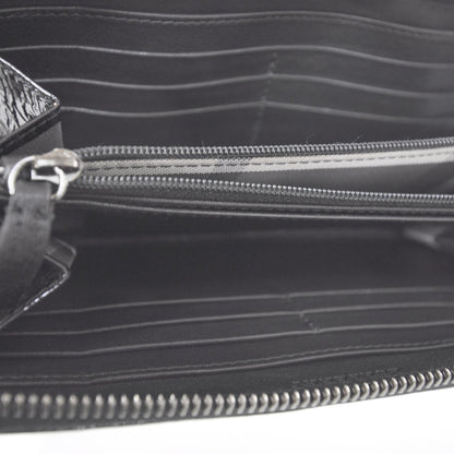 Burberry Patent Leather Knot Wallet Black 6 of 8