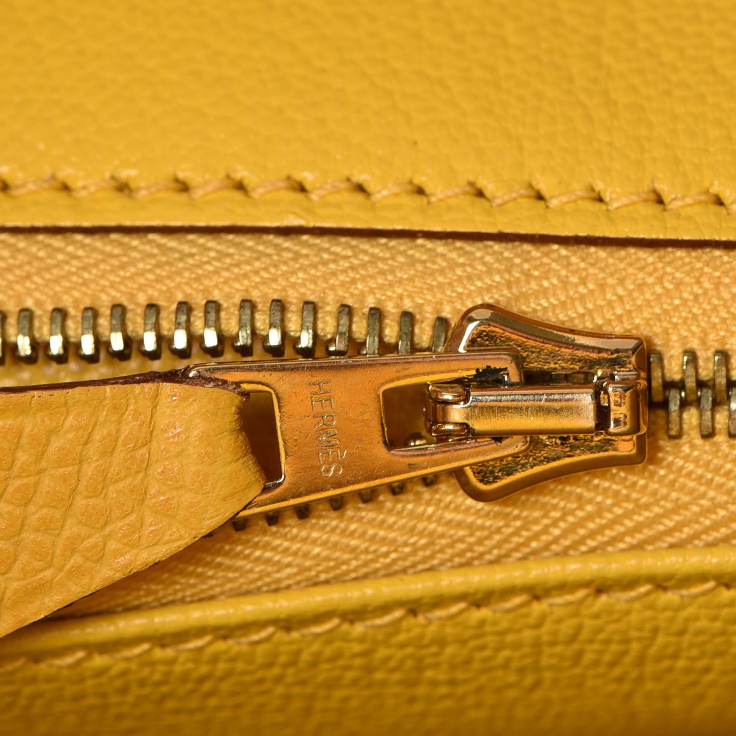 Epsom Birkin 35 Jaune D'Or