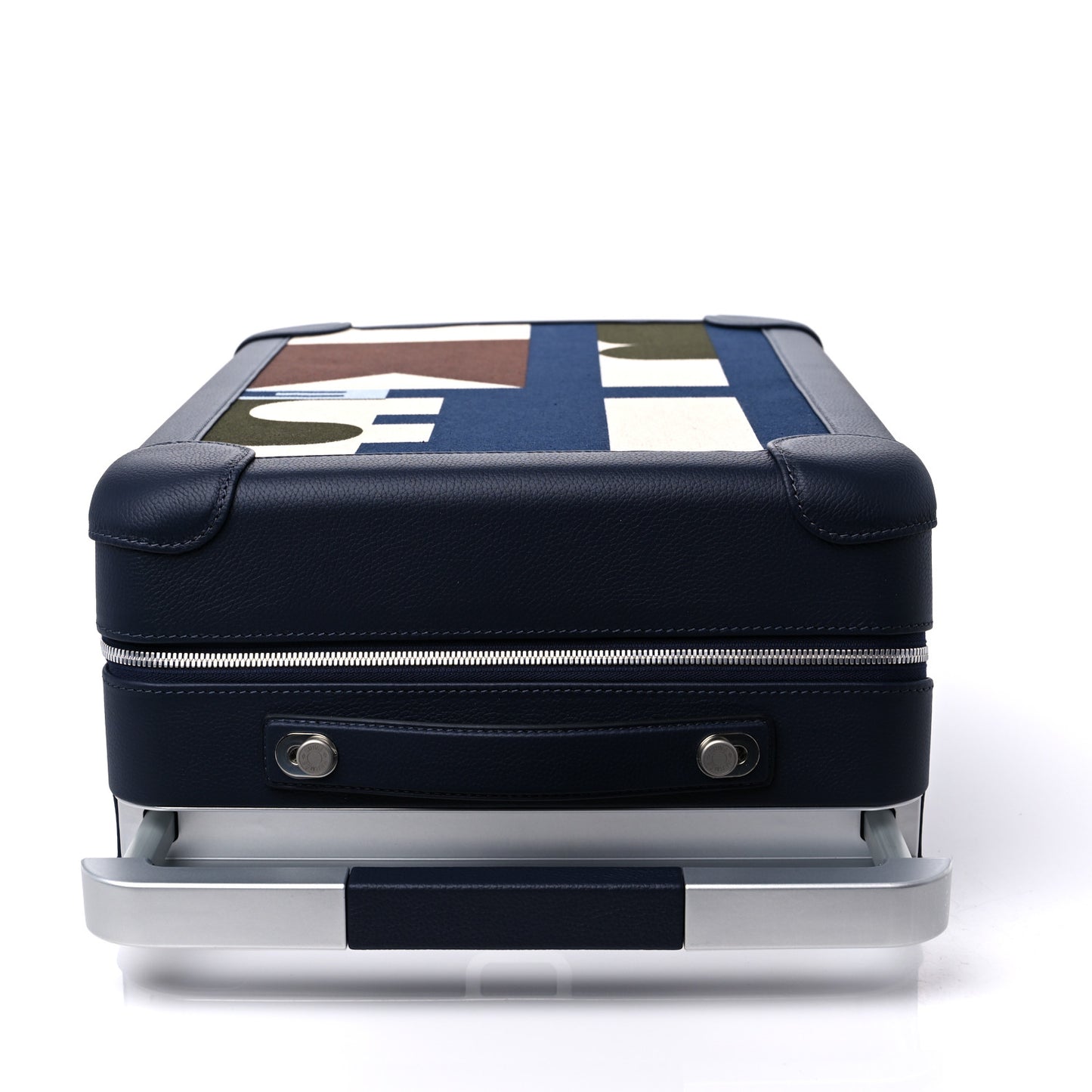 Canvas Taurillon Regate RMS Rolling Trolley Luggage Multicolor