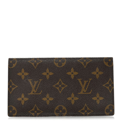 Louis Vuitton Monogram Simple Checkbook Holder Wallet Cover 1 of 11