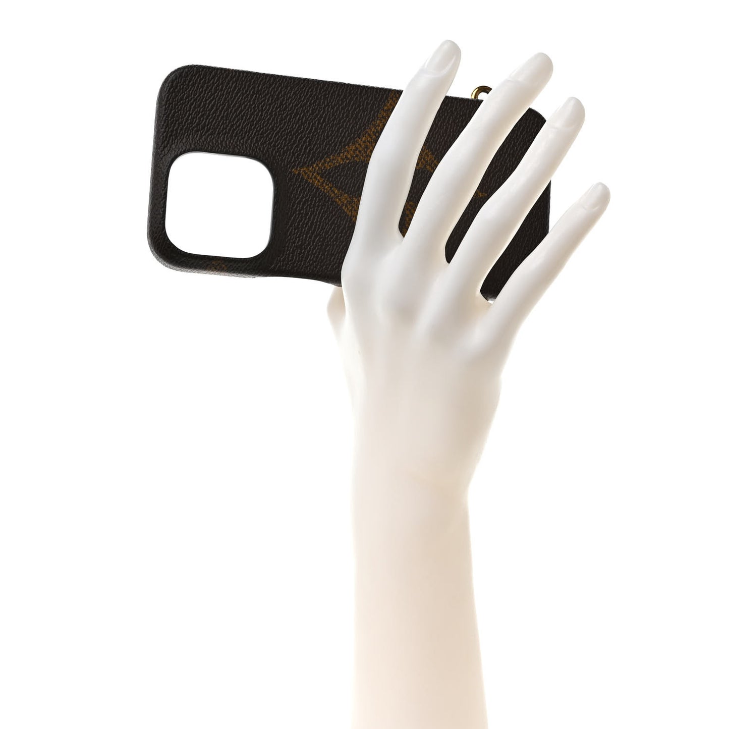 Monogram Bumper On Strap iPhone 13 Black