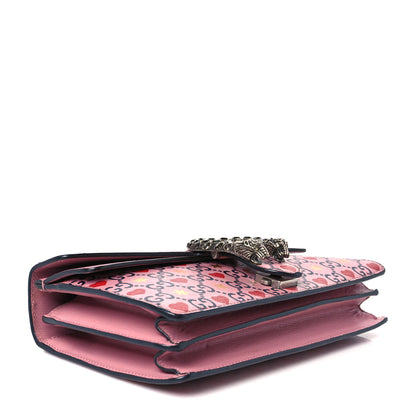 Gucci Calfskin Valentine's Day Exclusive Small Dionysus Bag Pink 3 of 10