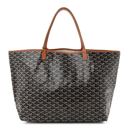 Goyard Goyardine Saint Louis GM Black Gold 1 of 11
