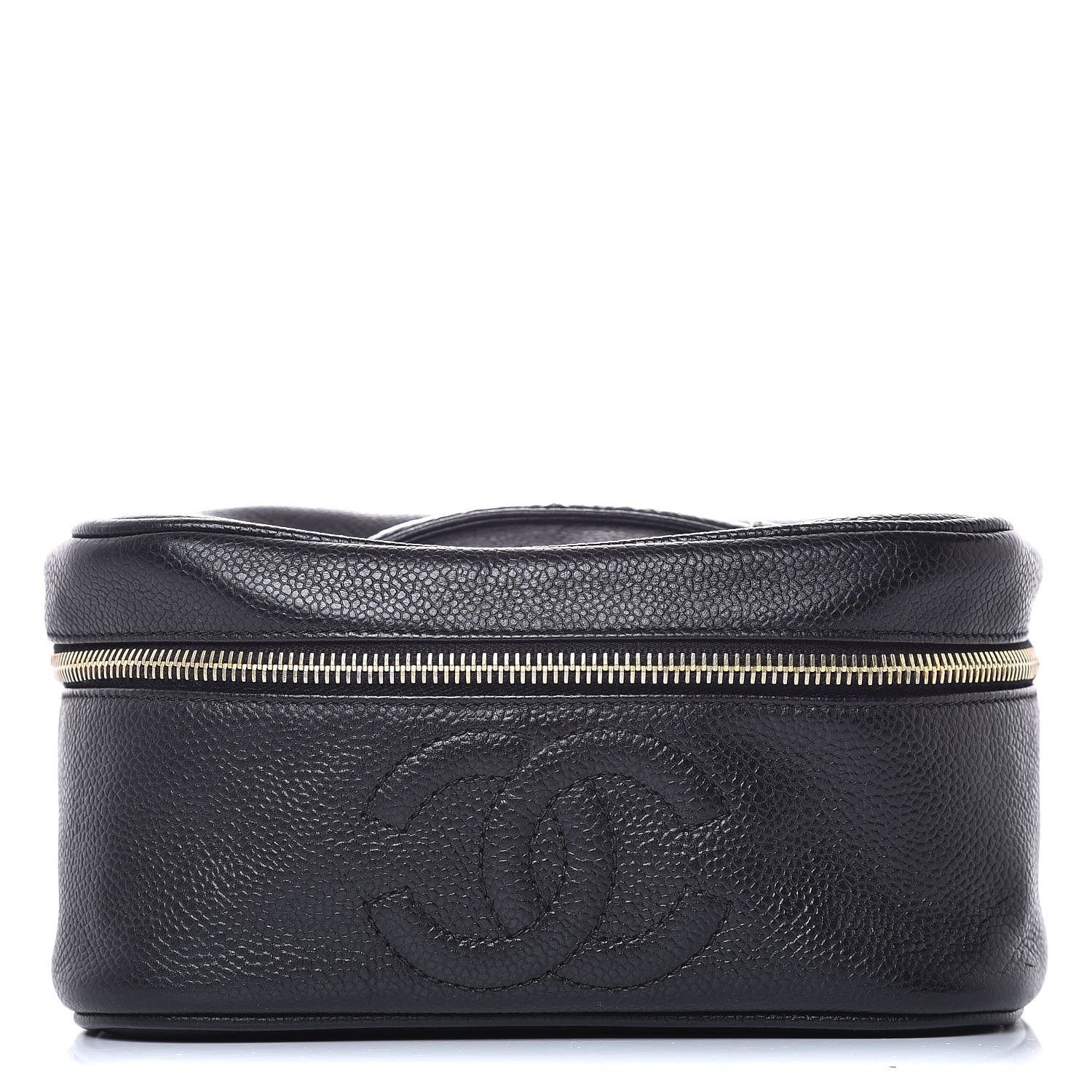 Chanel Caviar Vanity Cosmetic Case Black 1 of 13