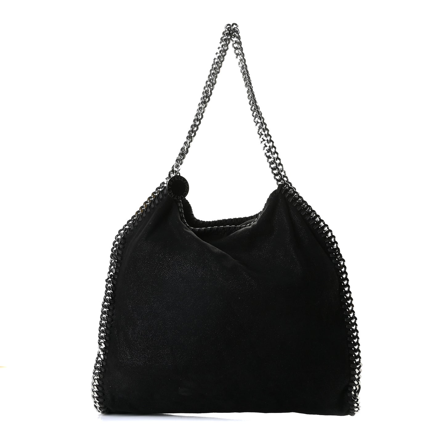 Shaggy Deer Small Falabella Tote Black