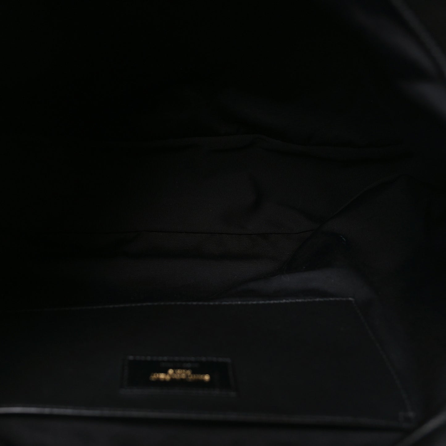 Lambskin Matelasse Monogram Large Jamie 4.3 Black