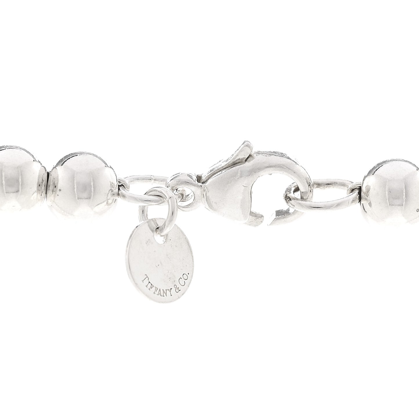 Sterling Silver Hardwear Graduated Ball Necklace