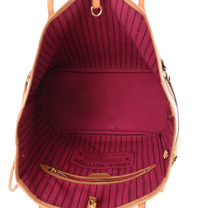 Louis Vuitton Monogram Neo Neverfull MM Pivoine 6 of 12