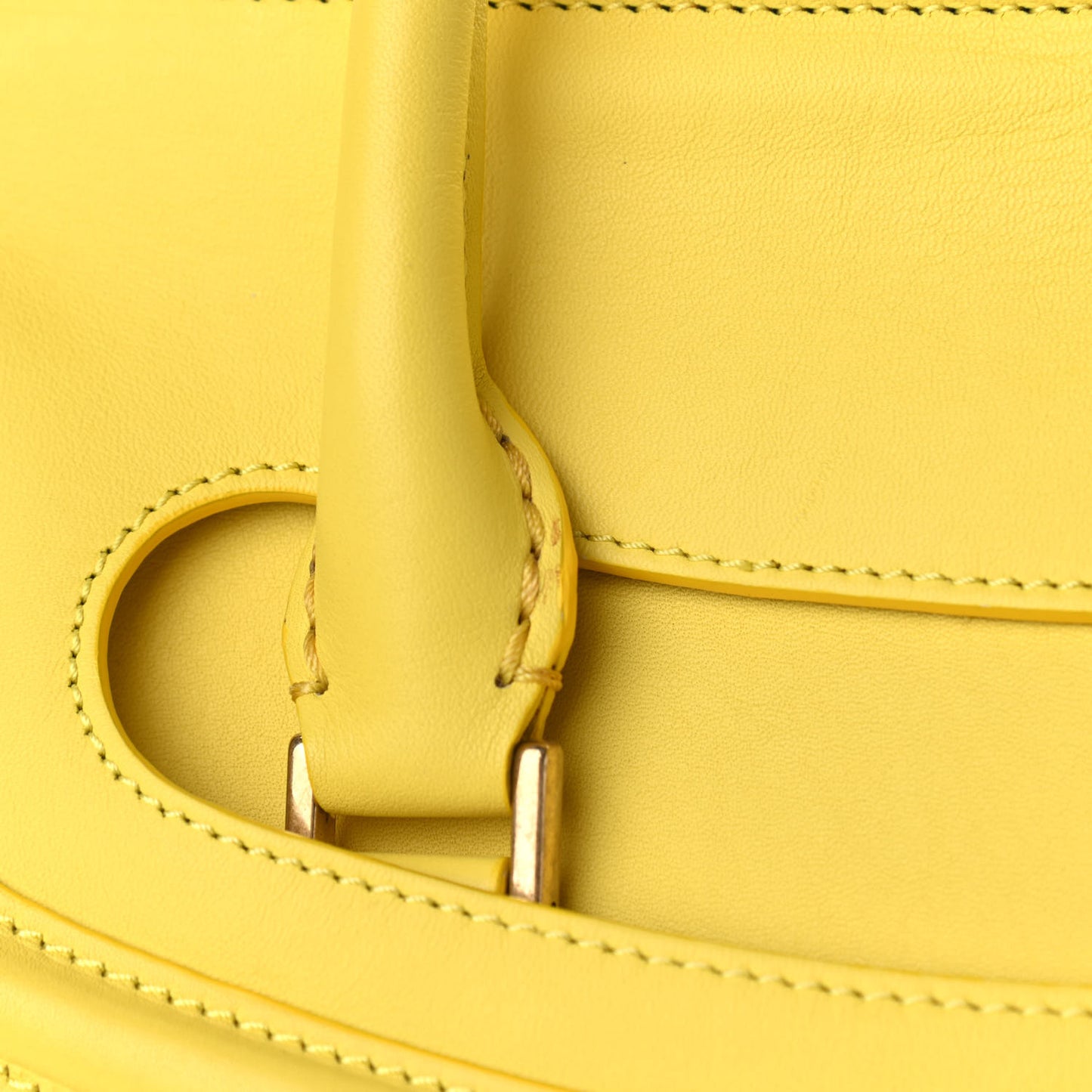 Calfskin Large Heroine Bright Yellow