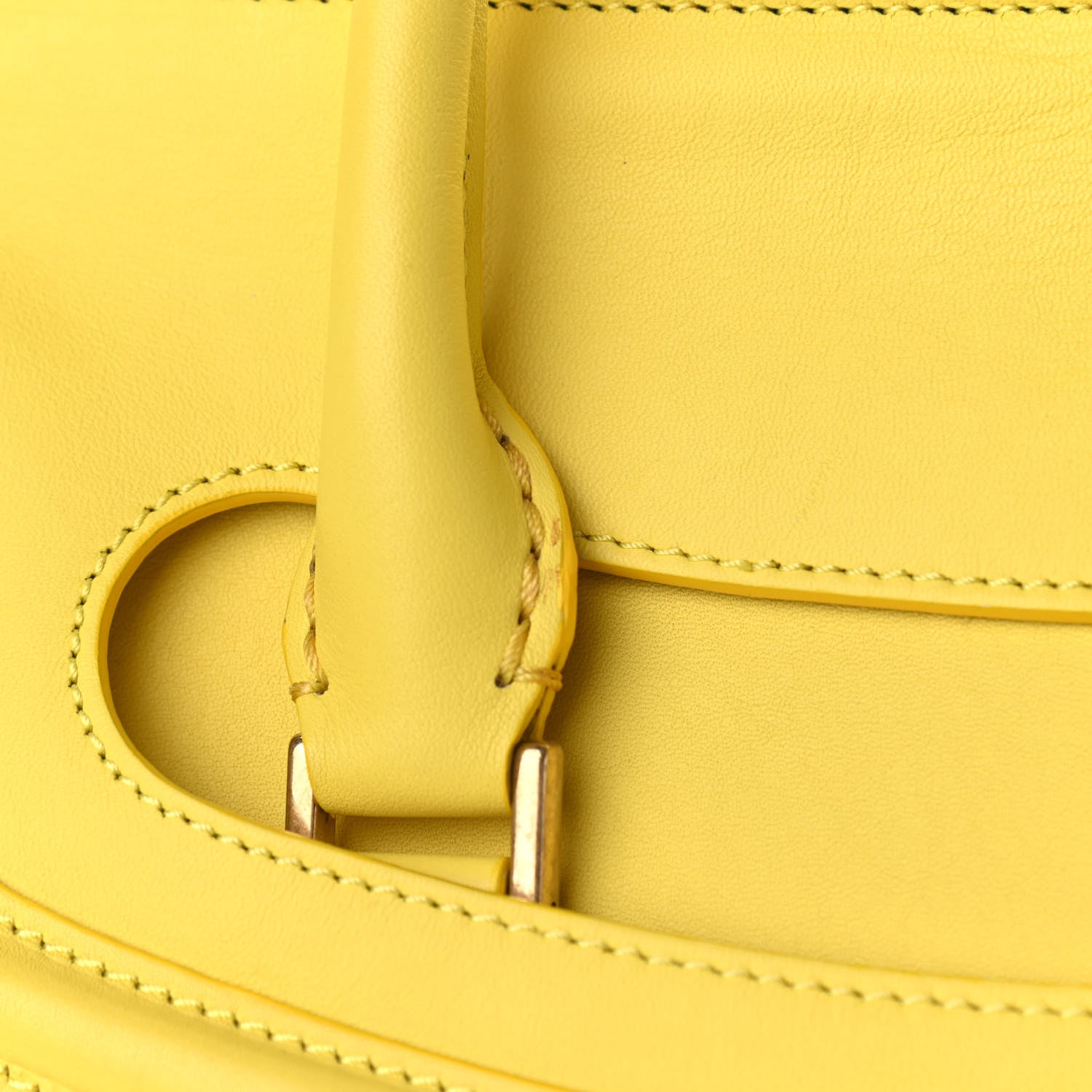 Alexander McQueen Calfskin Large Heroine Bright Yellow 14 of 17