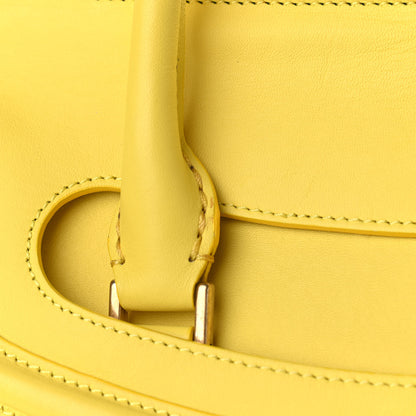 Alexander McQueen Calfskin Large Heroine Bright Yellow 14 of 17