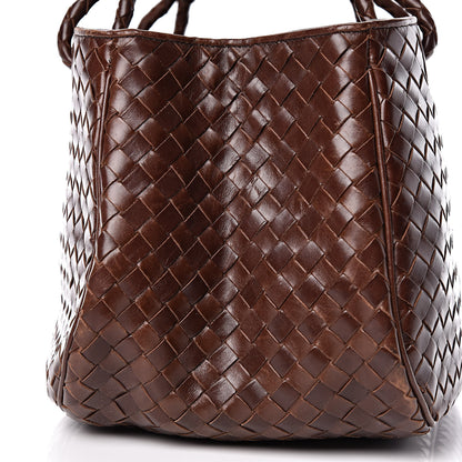 Bottega Veneta Nappa Intrecciato Woven Tote Ebano 20 of 24