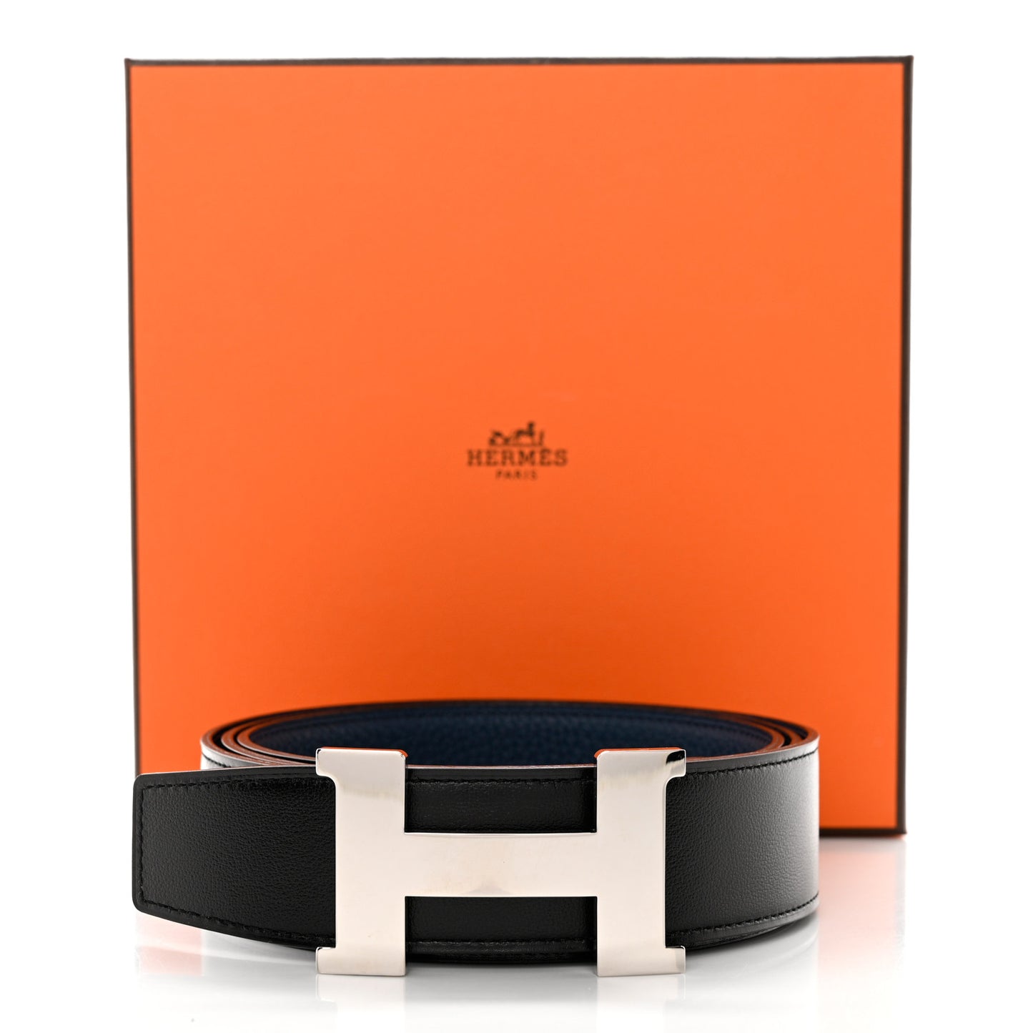 Box Togo 38mm Constance H Belt 120 48 Black Bleu De Prusse