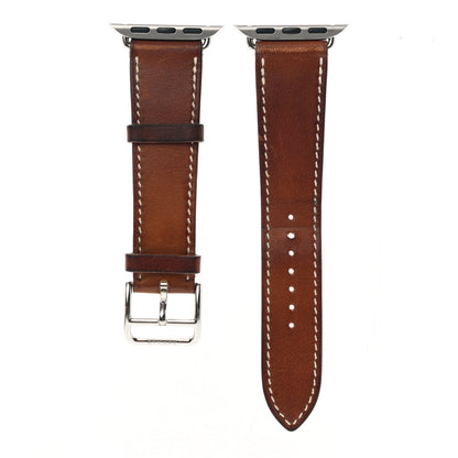 Hermes Barenia 40mm Apple Watch Single Tour Band Fauve 1 of 4