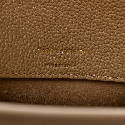 Saint Laurent Grained Calfskin Baby Sac De Jour Souple Dark Beige 6 of 11