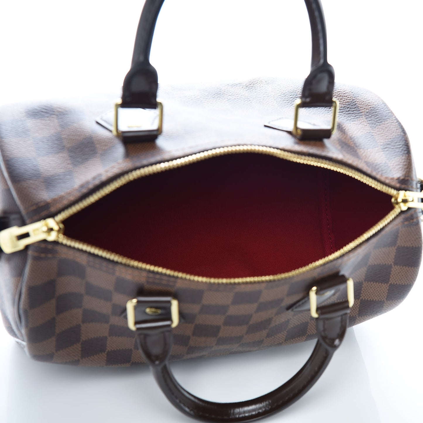 Damier Ebene Speedy Bandouliere 25