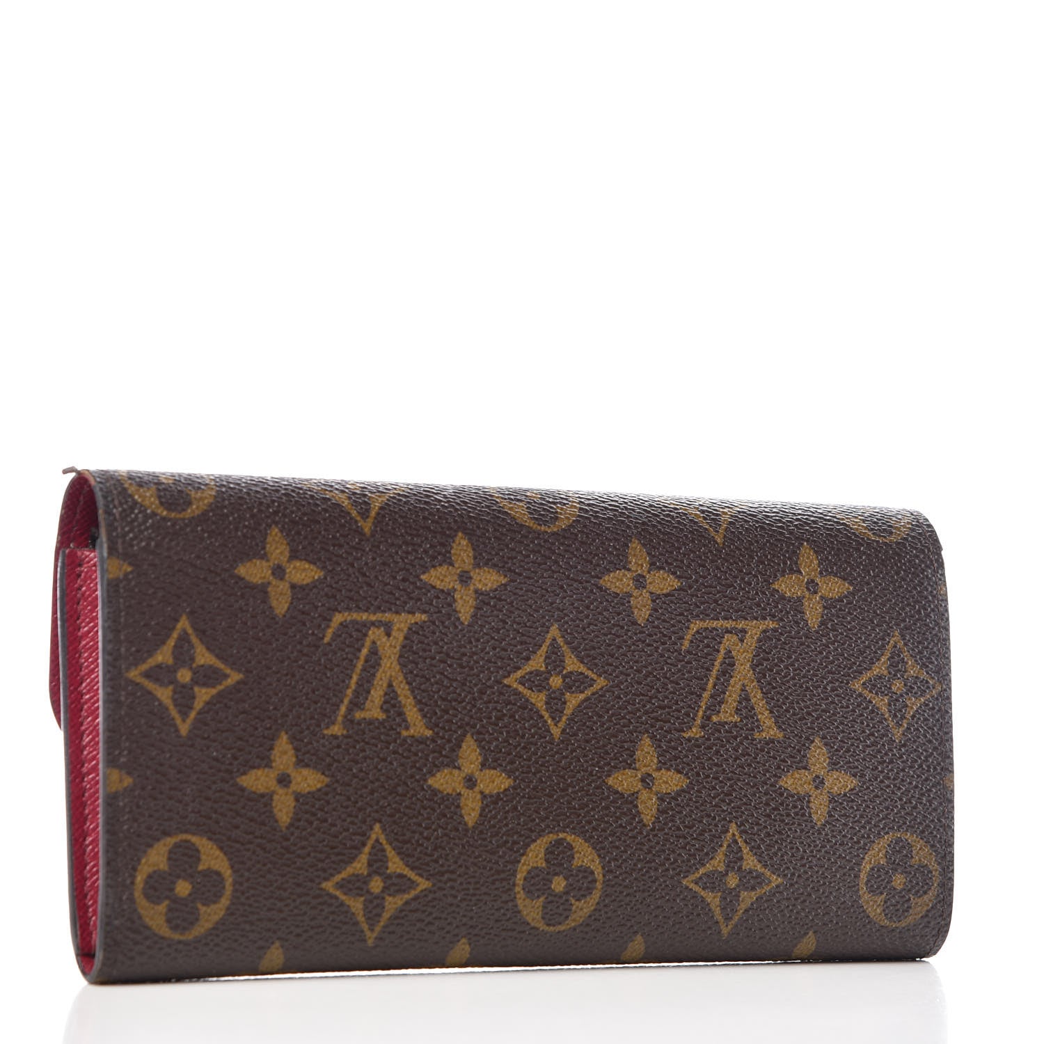 Louis Vuitton Monogram Emilie Wallet Fuchsia 3 of 9