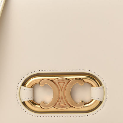 Celine Shiny Calfskin Medium Maillon Triomphe Ivory 10 of 10