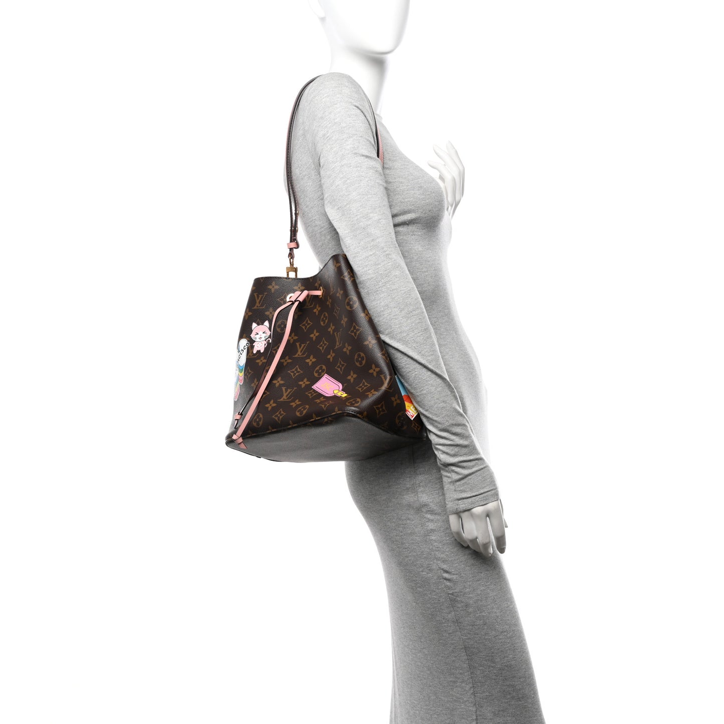Monogram My LV World Tour Neonoe Rose Poudre