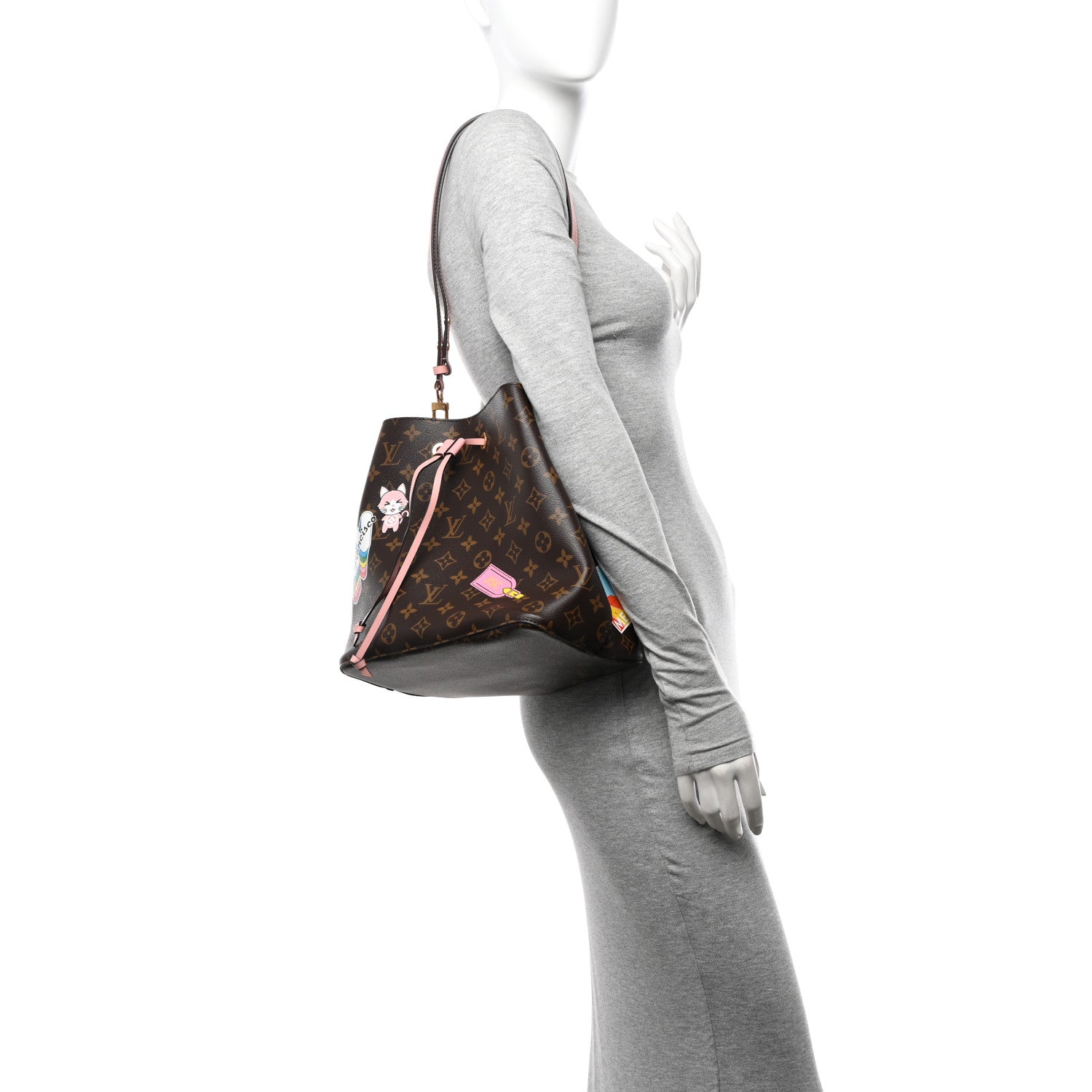 Louis Vuitton Monogram My LV World Tour Neonoe Rose Poudre 2 of 13