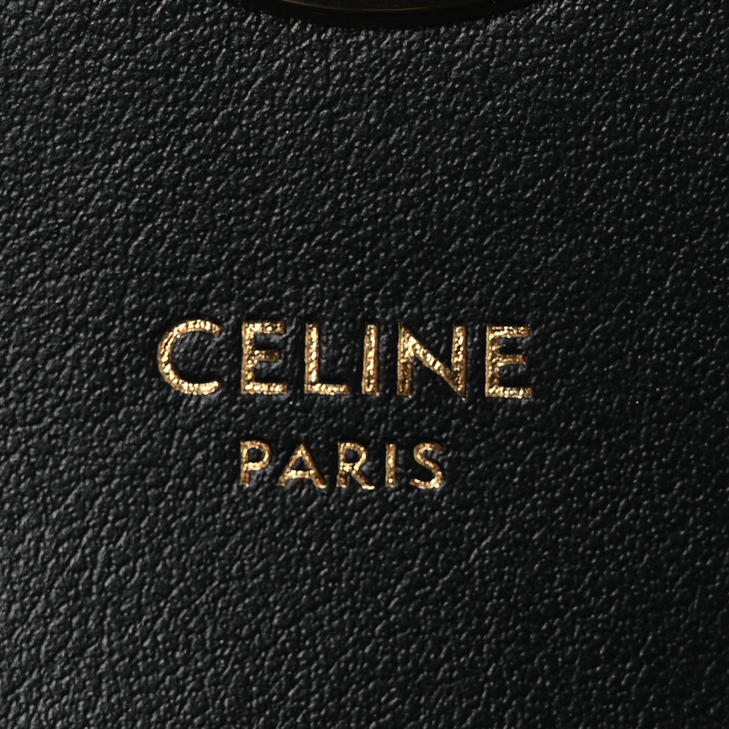 Celine Shiny Calfskin Mini Triomphe Black 6 of 11