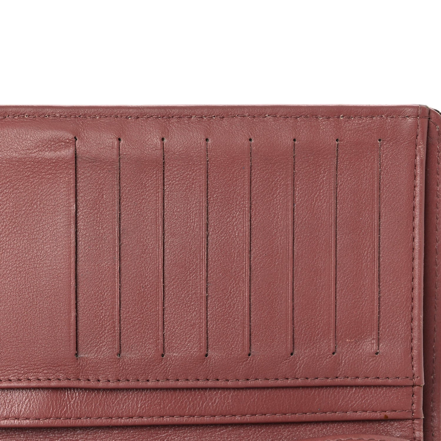 Chanel Striated Patent Yen Wallet Pink 14 of 20