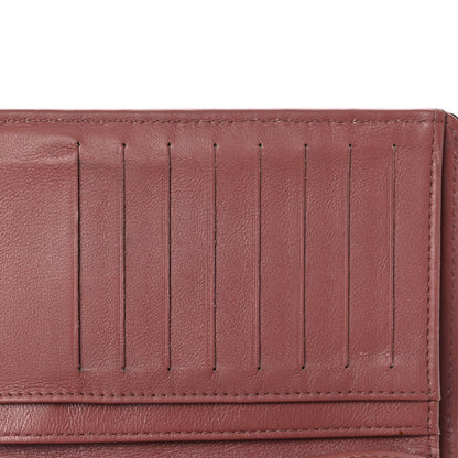 Chanel Striated Patent Yen Wallet Pink 14 of 20