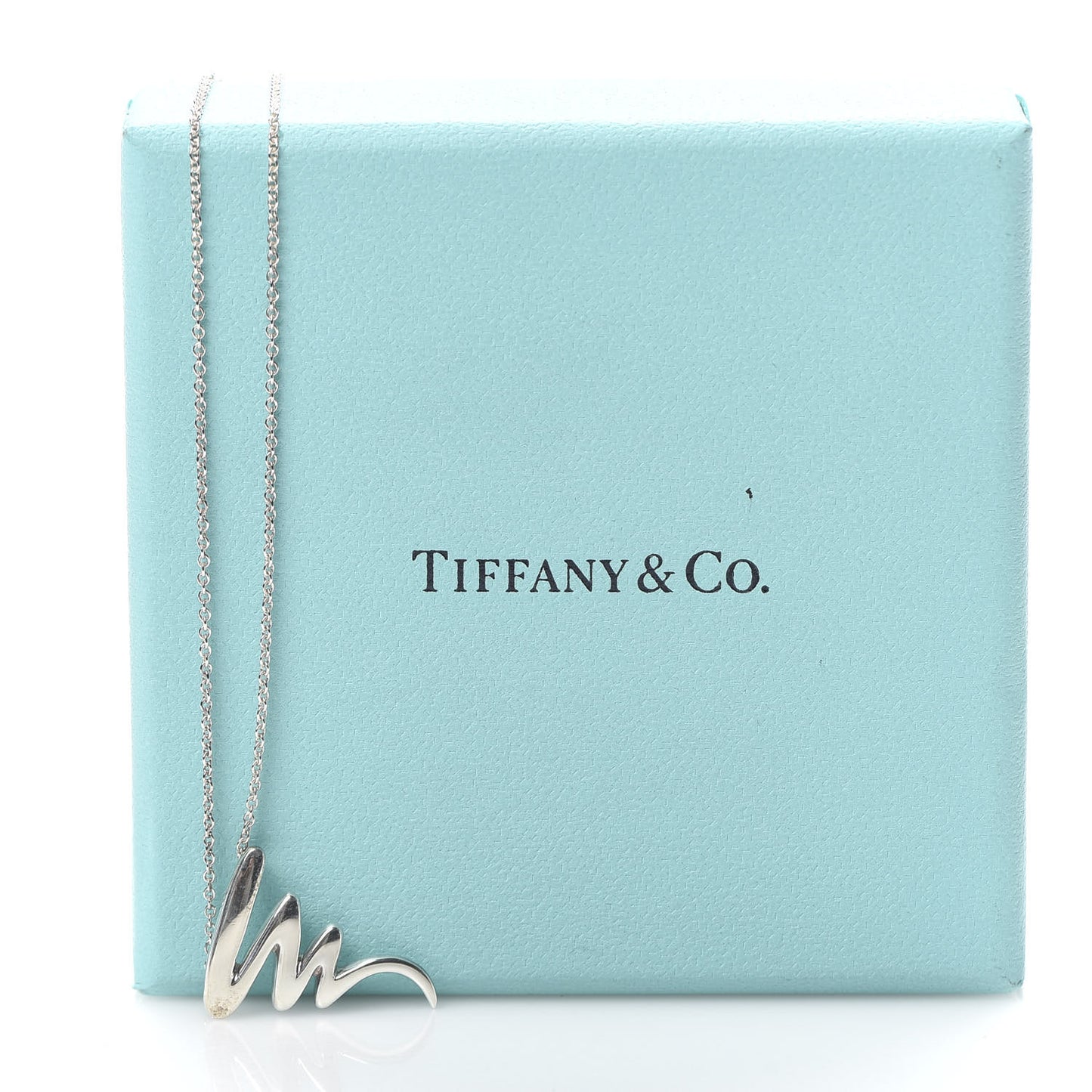 Sterling Silver Paloma Picasso Scribble Pendant Necklace