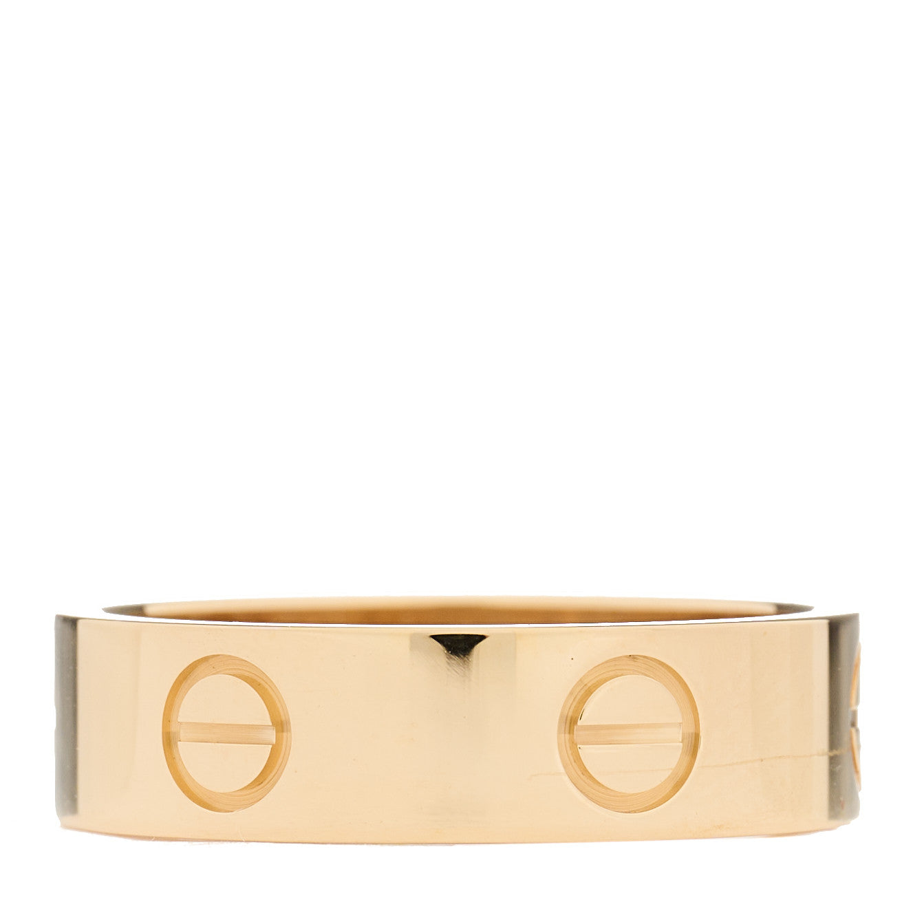18K Yellow Gold 5.5mm LOVE Ring 57 8
