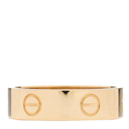 Cartier 18K Yellow Gold 5.5mm LOVE Ring 57 8 3 of 4