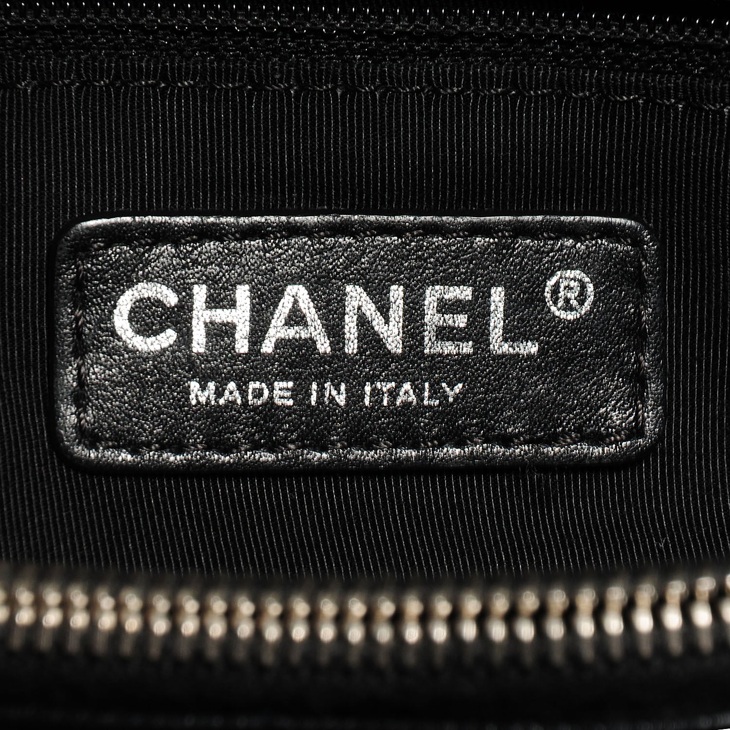 Chanel Caviar Grand Shopping Tote GST Black 6 of 7