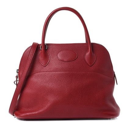 Hermes Taurillon Clemence Bolide 31 Rouge Garance 1 of 4