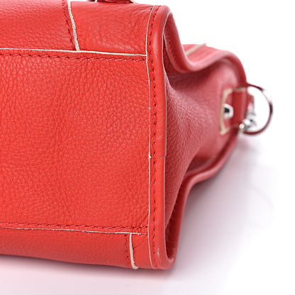 Balenciaga Supple Grained Calfskin Classic Silver Hardware Highlight City Rouge Fraise 12 of 14