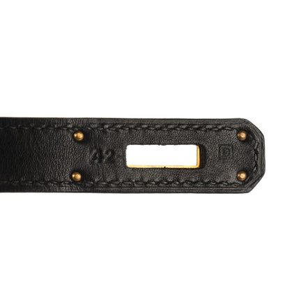 Hermes Veau Gulliver Kelly 35 Retourne Black 9 of 23