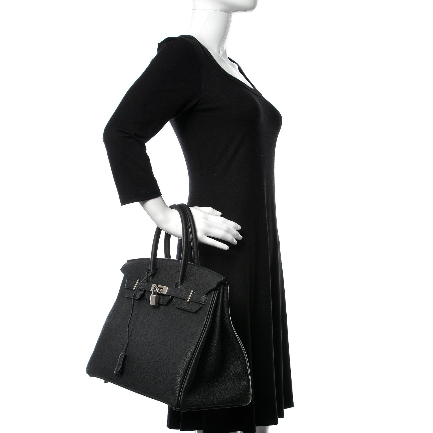 Hermes Togo Birkin 35 Black 2 of 36